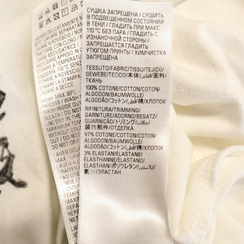 BALENCIAGA(バレンシアガ) 24SS DIY METAL L/S T-SHIR ディーアイワイ メタルロゴ 長袖カットソー ホワイト 699191 TPV02