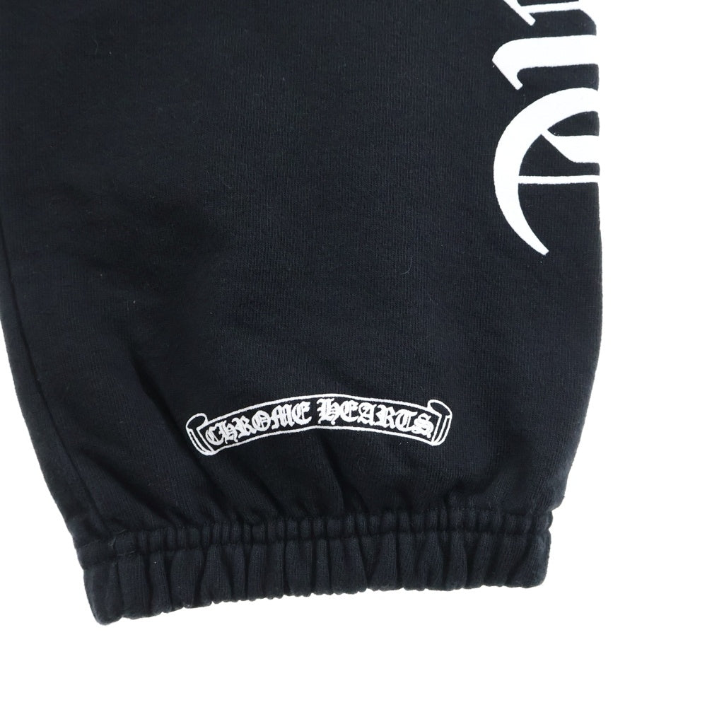 CHROME HEARTS(クロムハーツ) SWEAT PANTS CHプラス総柄 ホースシュープリント スウェットパンツ ブラック