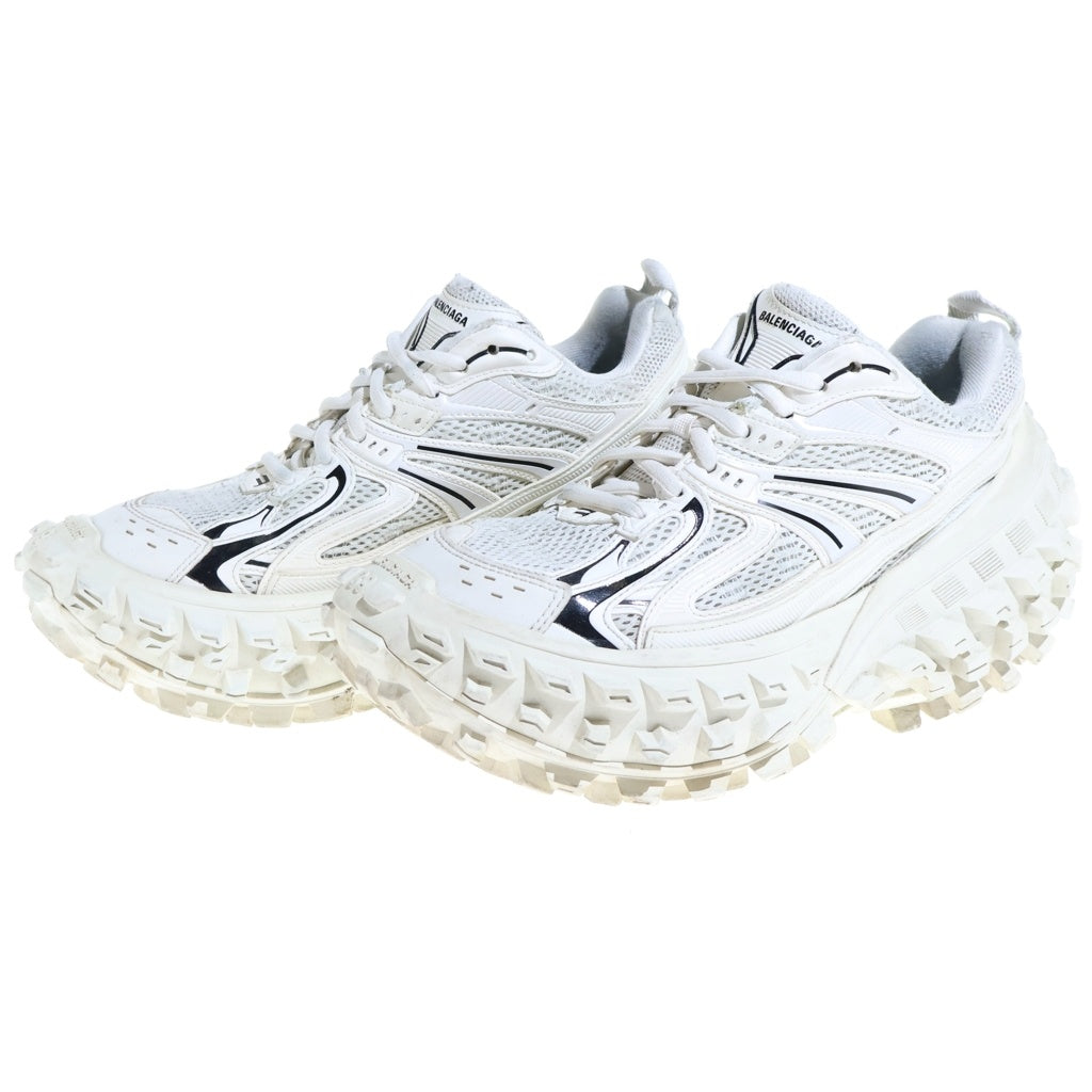 BALENCIAGA(バレンシアガ) DEFENDER ディフェンダー タイヤソール メッシュローカットスニーカー ホワイト 685613