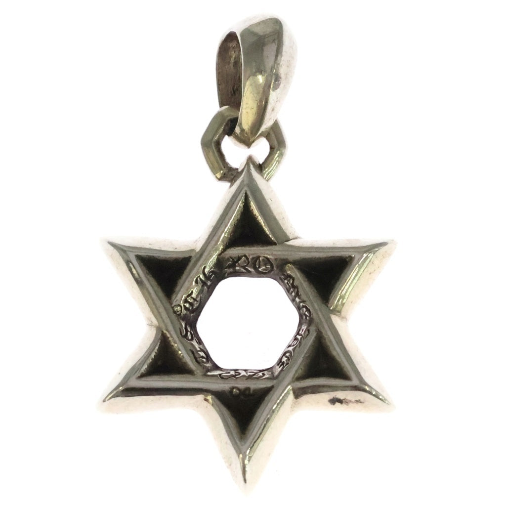 CHROME HEARTS(クロムハーツ) STAR OF DAVID PENDANT スターオブダビデ ペンダントトップ シルバー BCA318