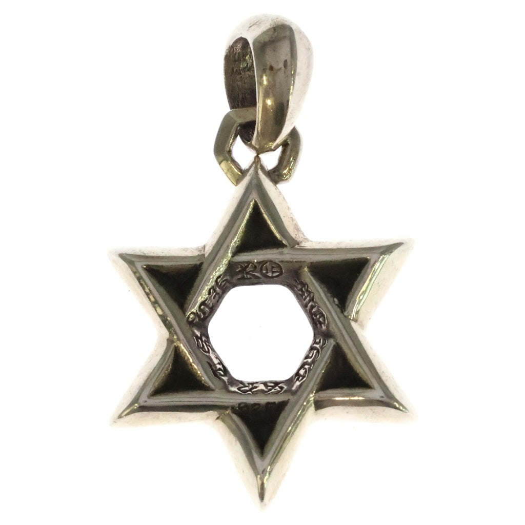 CHROME HEARTS(クロムハーツ) STAR OF DAVID PENDANT スターオブダビデ ペンダントトップ シルバー BCA318