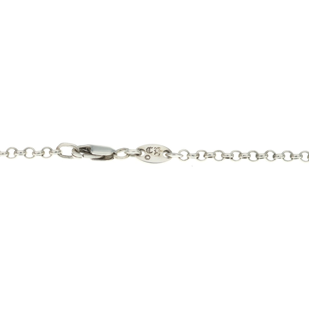 CHROME HEARTS(クロムハーツ) NECKCHAIN R18 ロールチェーンネックレス 18inch シルバー BCA083