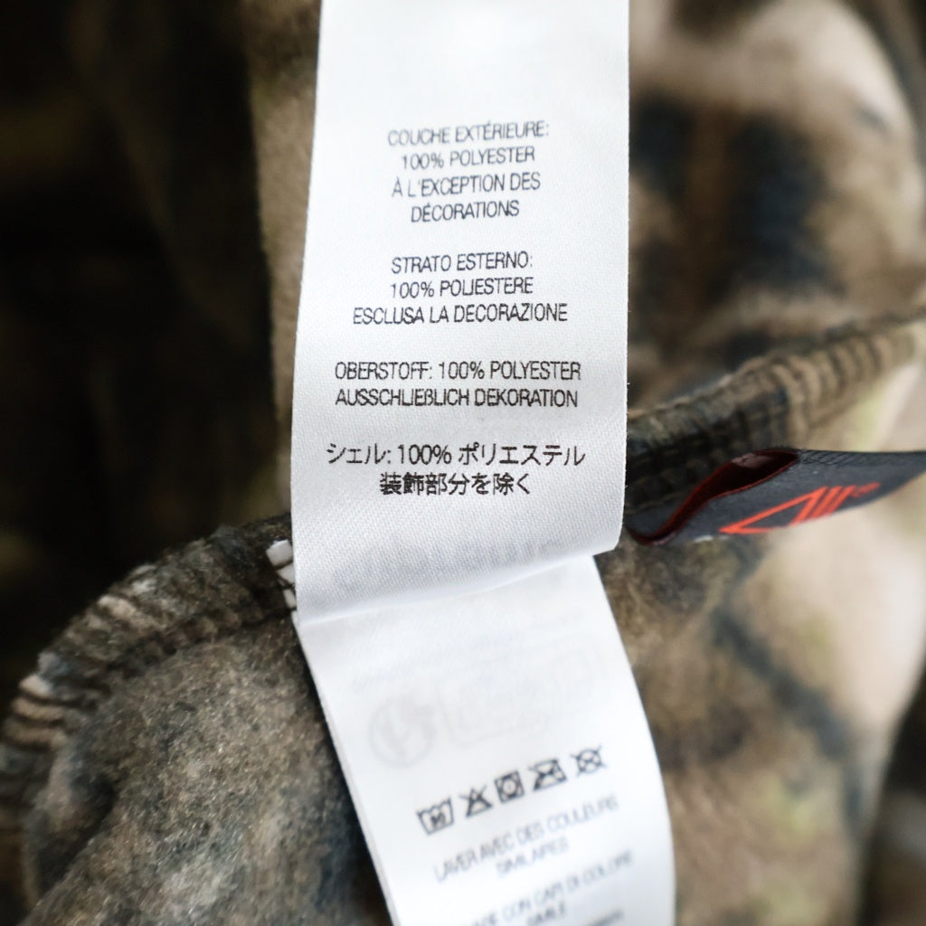 SUPREME(シュプリーム) 25AW Polartec Face Mask Half Zip Hooded Sweatshirt ツリーカモハーフジップフリースジャケット ブラウン