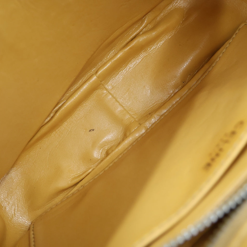 CELINE(セリーヌ) トリオンフロゴ レザーショルダーバッグ ブラック 36F56V レディース