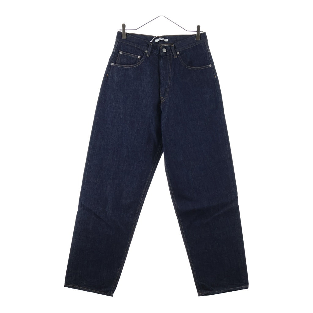 AURALEE(オーラリー) HARD TWIST DENIM WIDE PANTS ワイドデニムパンツ インディゴ A00P03DM