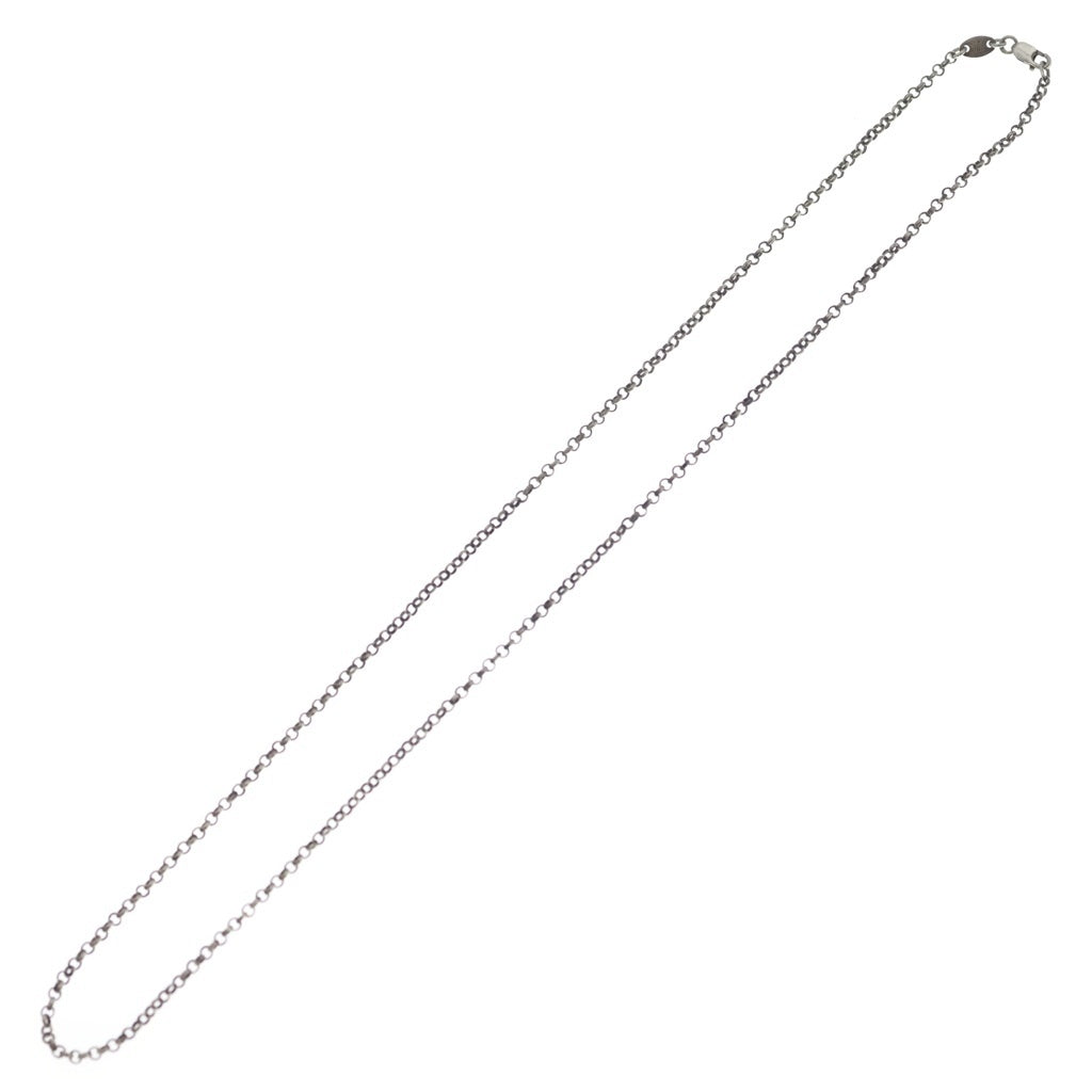 CHROME HEARTS(クロムハーツ) NECKCHAIN R20 ロールチェーンネックレス 20inch シルバー BCA084