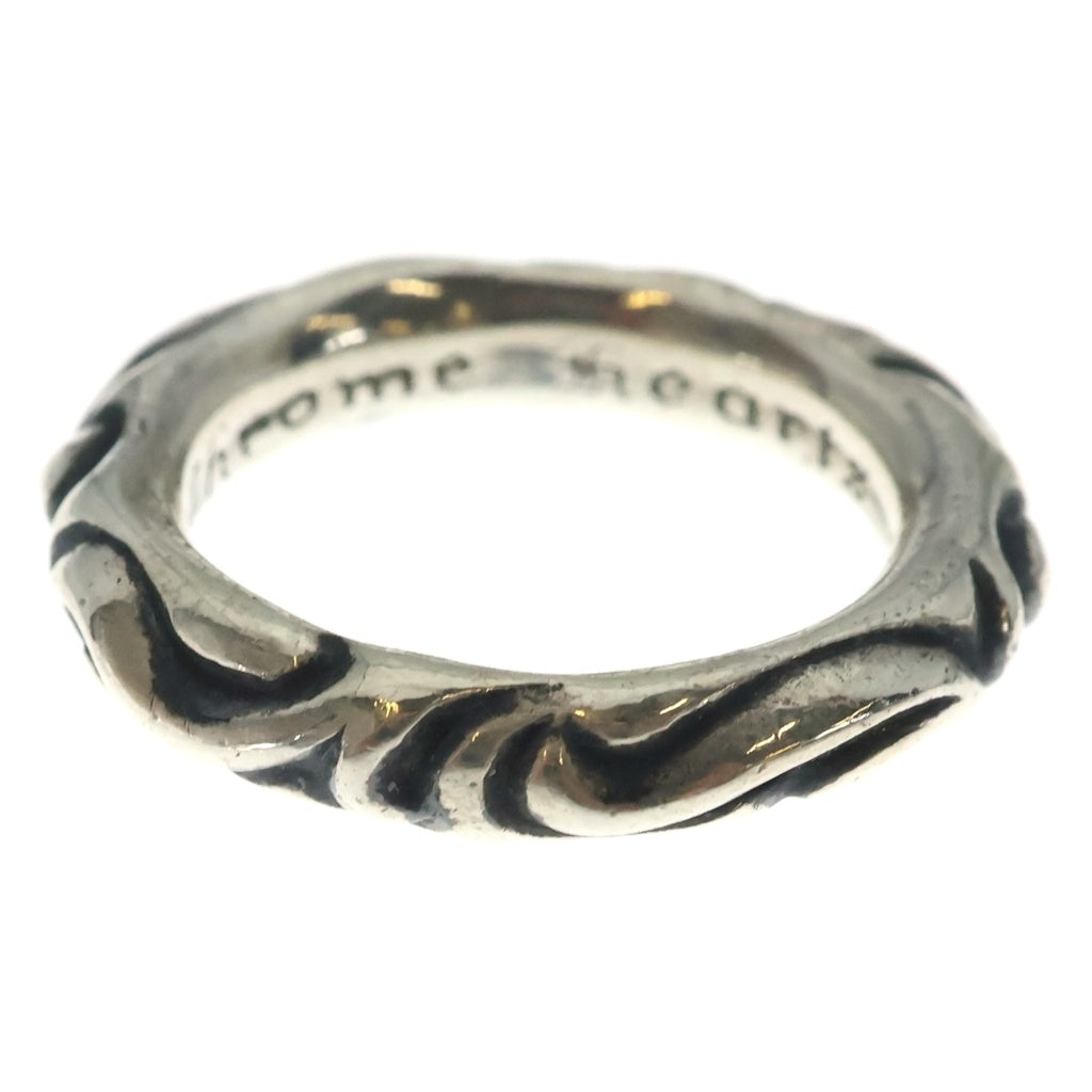 CHROME HEARTS(クロムハーツ) SCRL BAND スクロールバンド リング シルバー BCA351