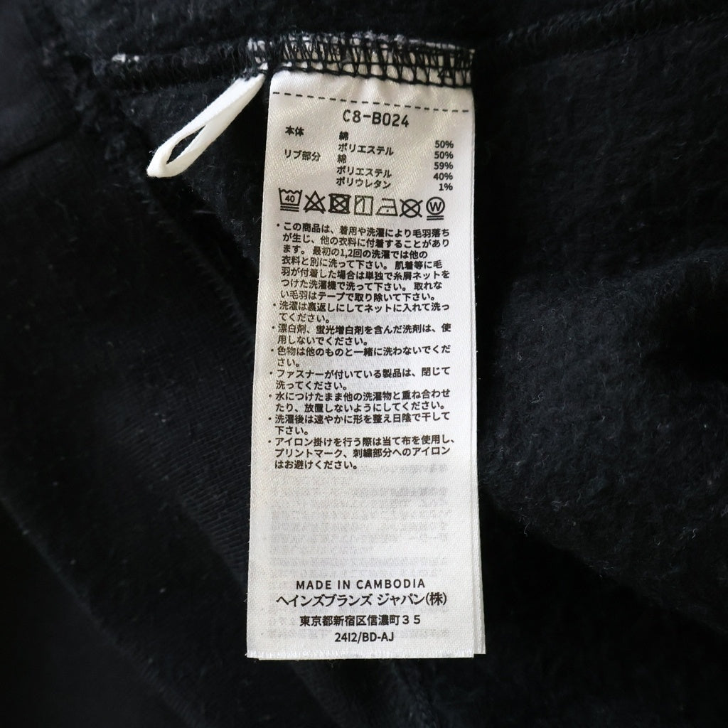 WTAPS(ダブルタップス) ×CHAMPION ACADEMY CREW NECK フロントアカデミープリント クルーネックスウェットトレーナー ブラック C8-B024