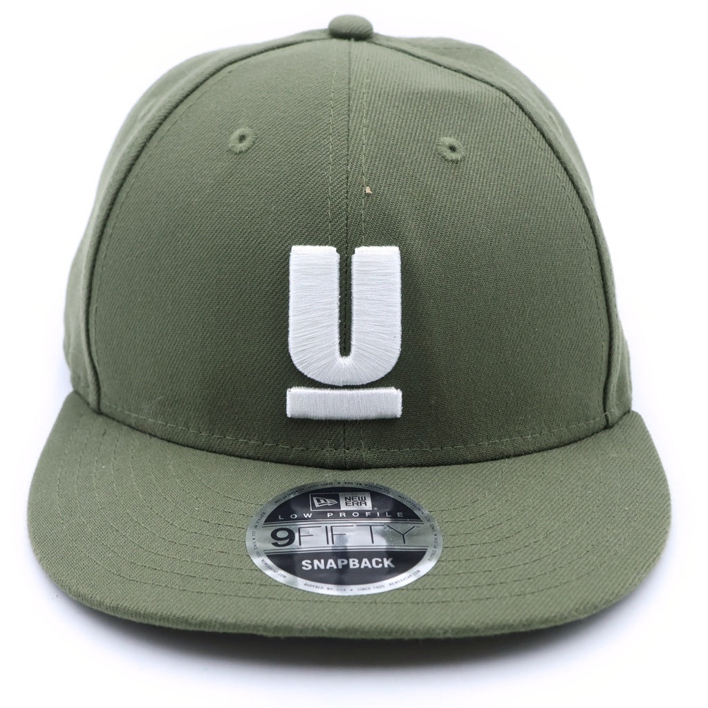 NEW ERA(ニューエラ) ×UNDERCOVER 9FIFTY SNAPBACK アンダーカバー 9フィフティー スナップバック Uロゴ刺繍 ベースボールキャップ グリーン