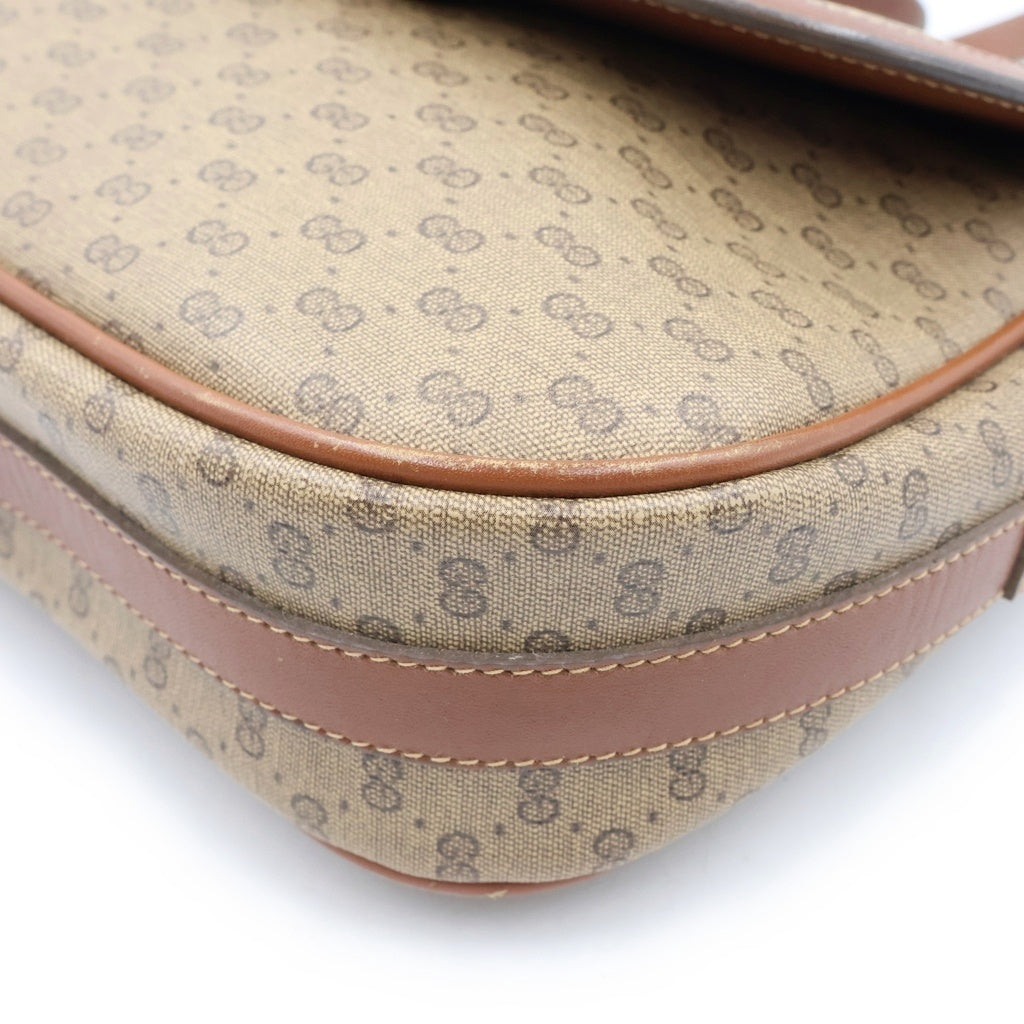 GUCCI(グッチ) GGキャンバス ショルダーバッグ ブラウン レディース