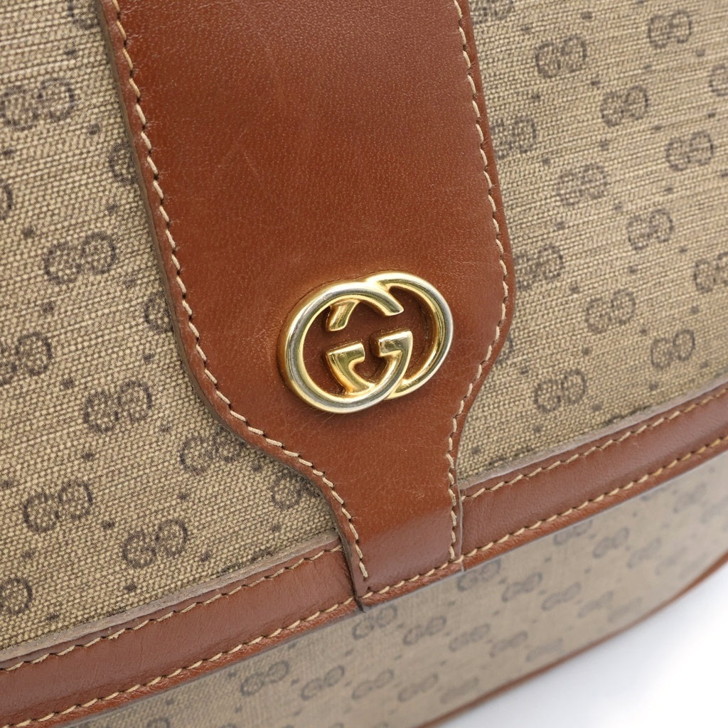 GUCCI(グッチ) GGキャンバス ショルダーバッグ ブラウン レディース