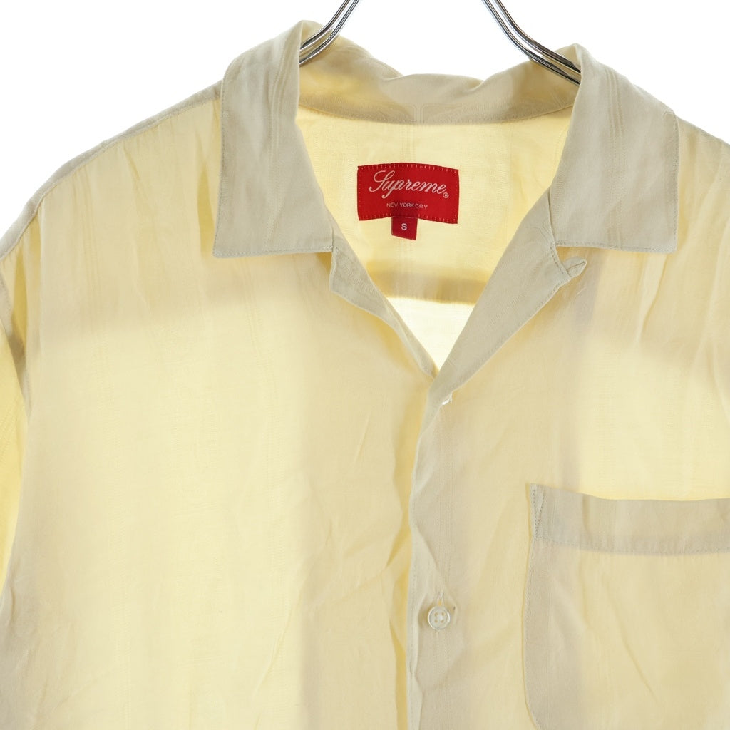 SUPREME(シュプリーム) キューバシャツ 半袖シャツ ベージュ