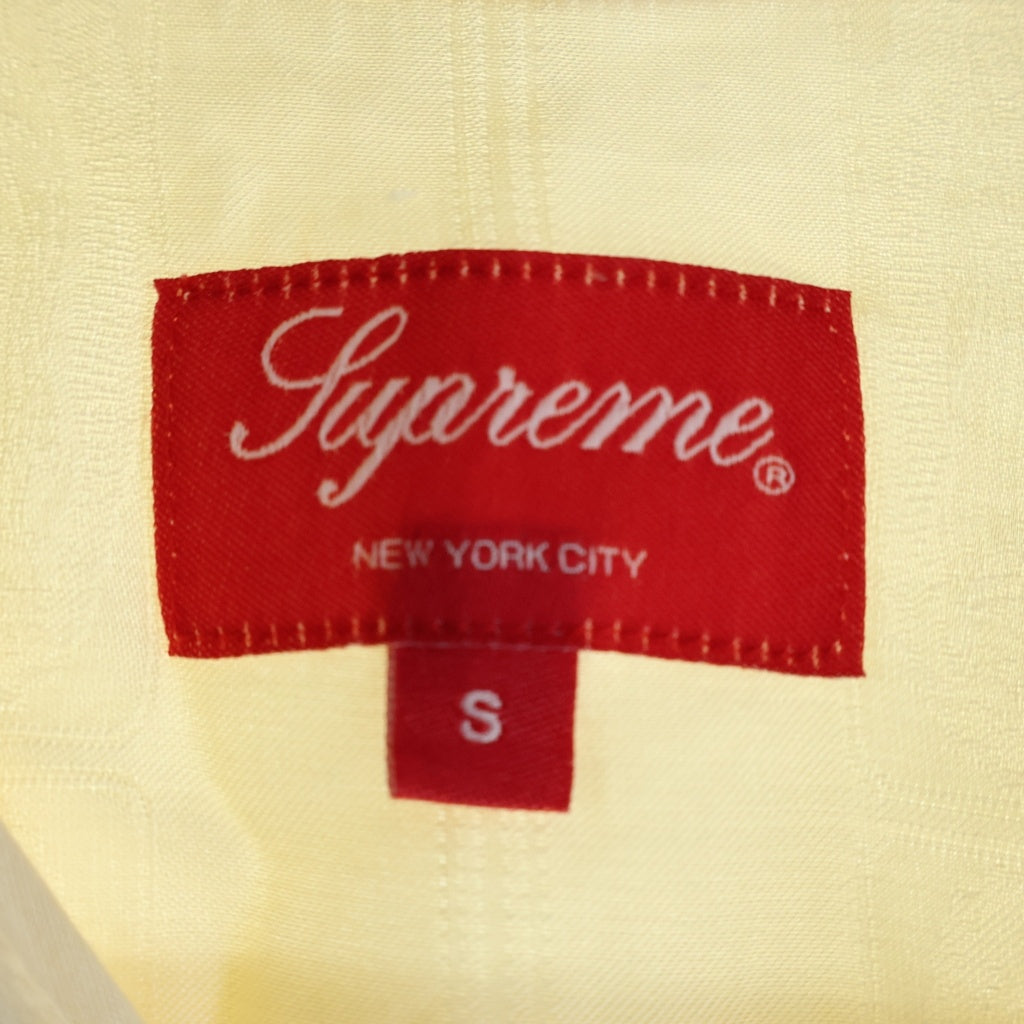 SUPREME(シュプリーム) キューバシャツ 半袖シャツ ベージュ