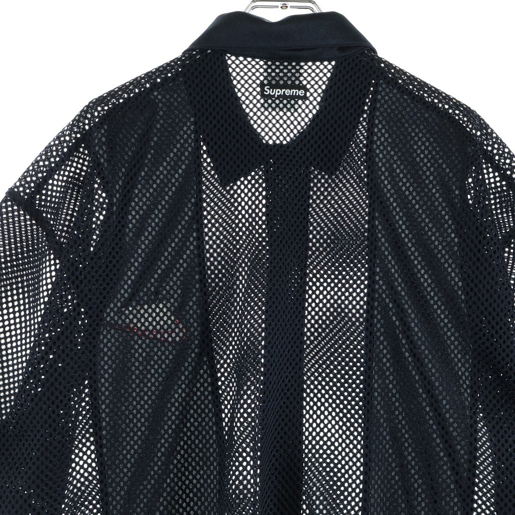SUPREME(シュプリーム) ×NIKE 24SS MESH S/S SHIRT メッシュ半袖シャツ ブラック
