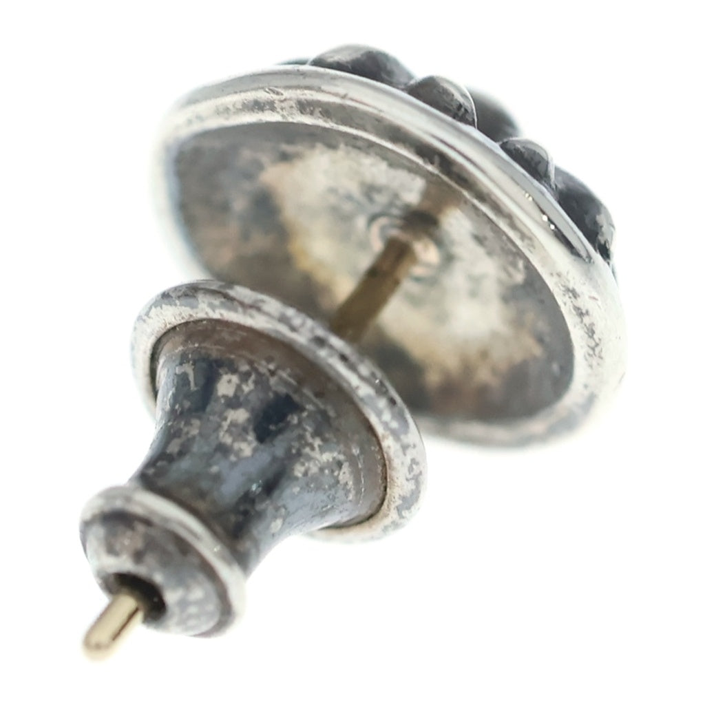 CHROME HEARTS(クロムハーツ) STUD CRSBLL クロスボールスタッドピアス シルバー BCA110