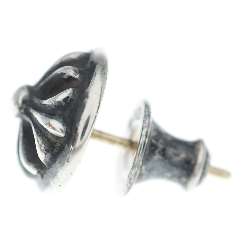 CHROME HEARTS(クロムハーツ) STUD CRSBLL クロスボールスタッドピアス シルバー BCA110