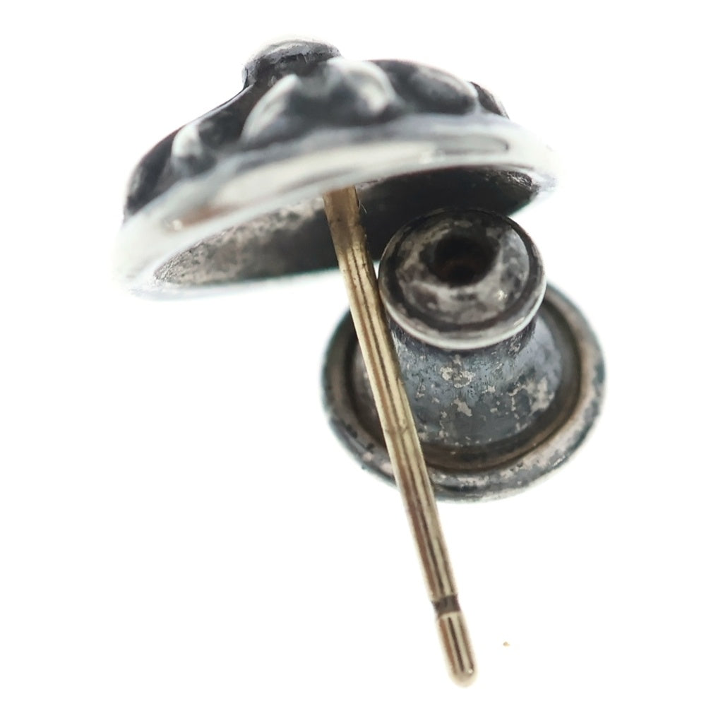 CHROME HEARTS(クロムハーツ) STUD CRSBLL クロスボールスタッドピアス シルバー BCA110