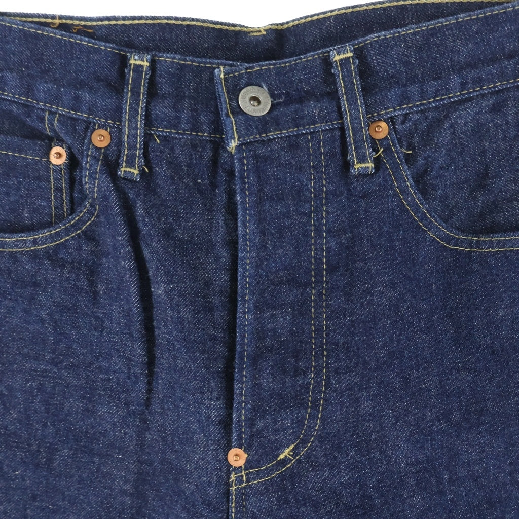 Levi's VINTAGE CLOTHING(リーバイス ビンテージ クロージング) 90S 日本製 シンチバック ビックE ボタンフライデニムパンツ インディゴ J22 JB035 701XX