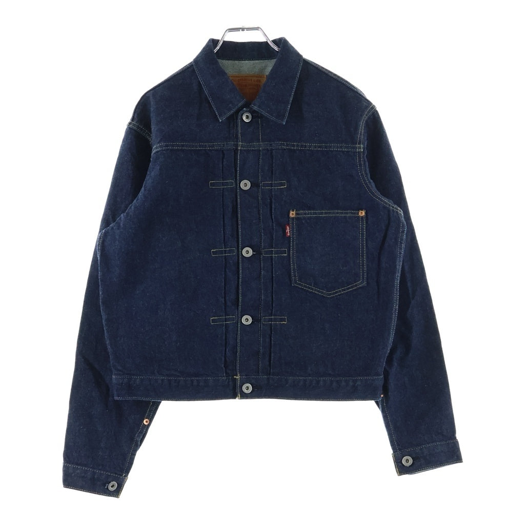 Levi's VINTAGE CLOTHING(リーバイス ビンテージ クロージング) 90S 日本製 1st 復刻 シンチバック ボタンアップ デニムジャケット インディゴ J02 71506XX