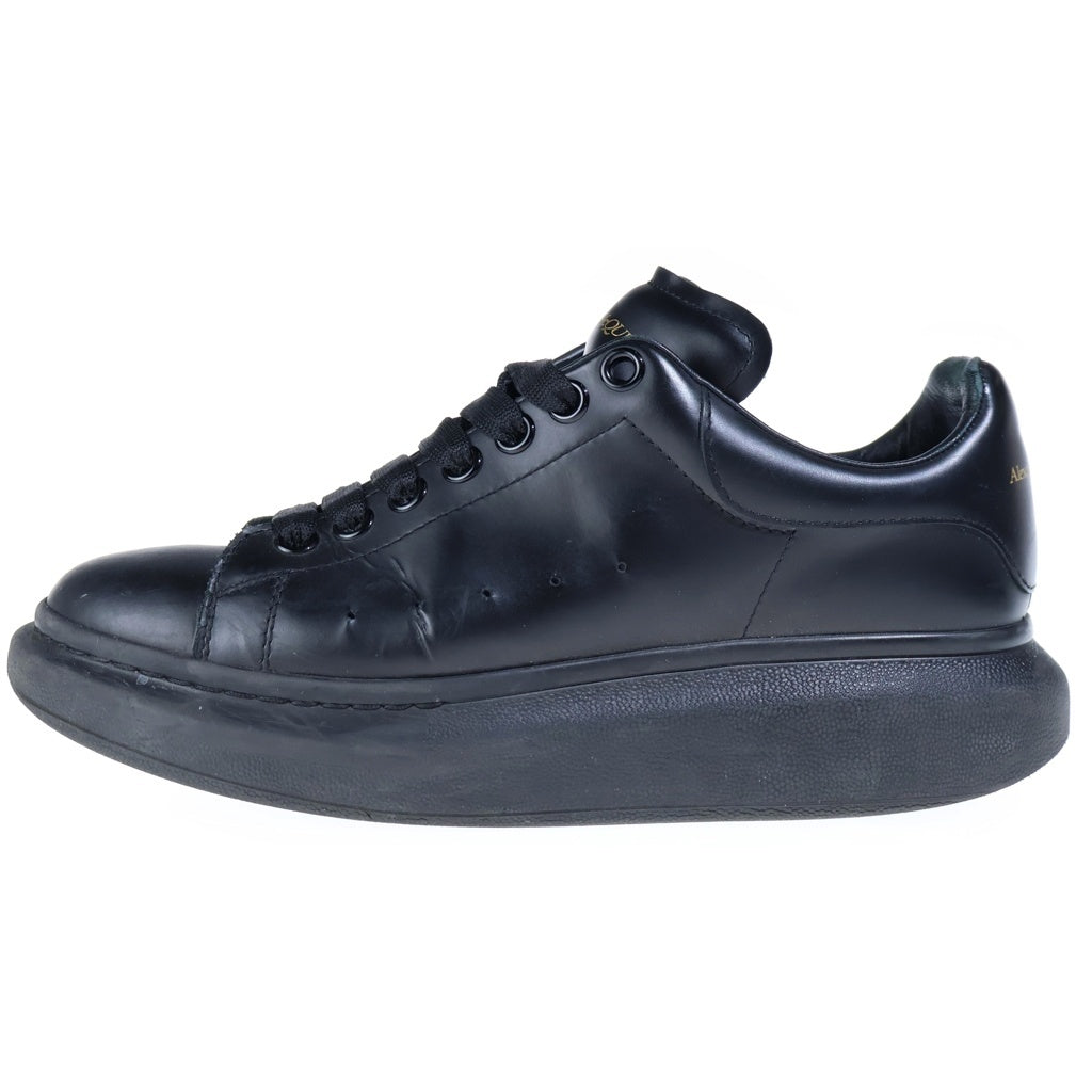 Alexander McQueen(アレキサンダーマックイーン) OVERSIZED SNEAKER オーバーサイズ レザーローカットスニーカー ブラック 553761