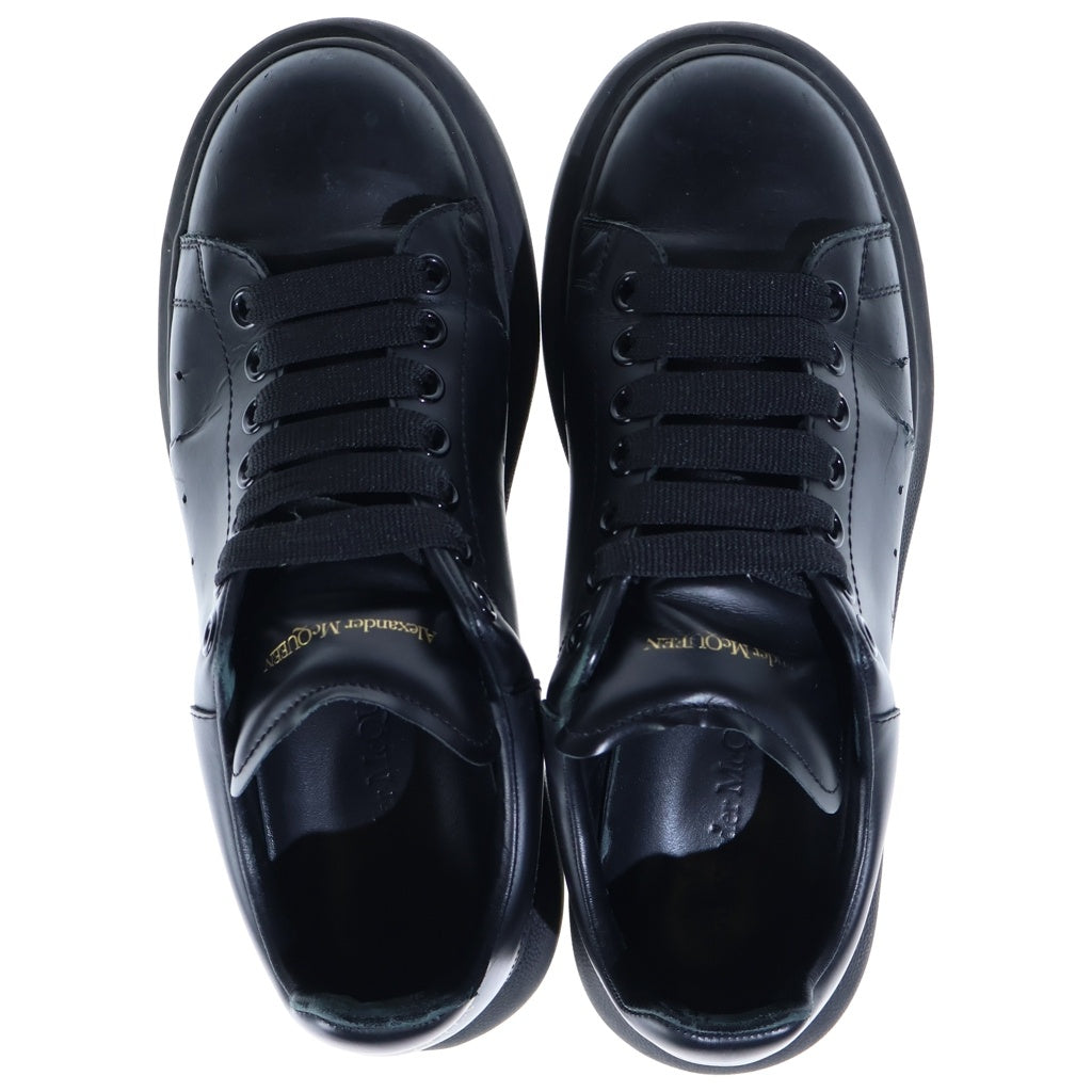 Alexander McQueen(アレキサンダーマックイーン) OVERSIZED SNEAKER オーバーサイズ レザーローカットスニーカー ブラック 553761