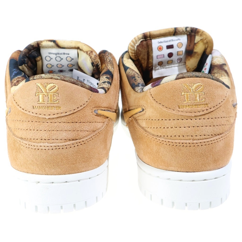 NIKE(ナイキ) ×NOTE Manchester SB Dunk Low Flax ノート マンチェスター ローカットスニーカー シューズ ブラウン IO9508-200