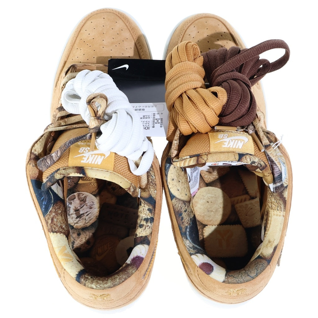 NIKE(ナイキ) ×NOTE Manchester SB Dunk Low Flax ノート マンチェスター ローカットスニーカー シューズ ブラウン IO9508-200