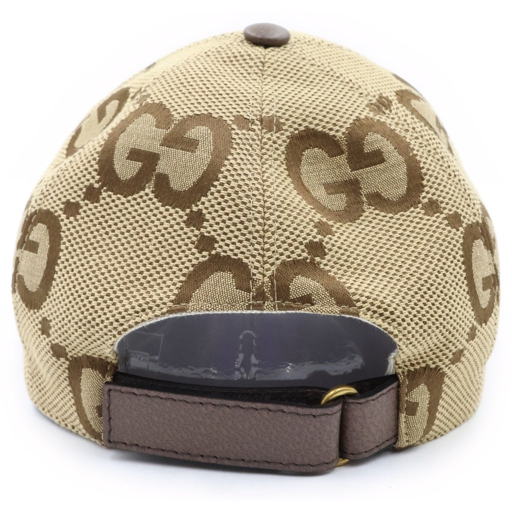 GUCCI(グッチ) GGキャンバス ベースボールキャップ ブラウン 681264 3HAGJ レディース