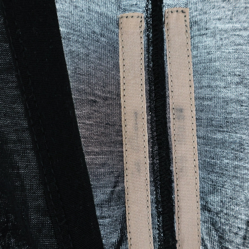 Rick Owens(リックオウエンス) 24SS Basic Knit Tank Top ベーシックニットタンクトップ ブラック RU01D3151-JS