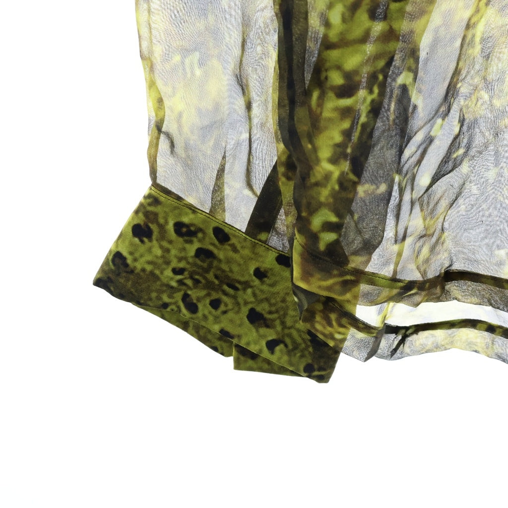 Rick Owens(リックオウエンス) 25SS LARRY FOGPOCKET SHIRT ラリーシャツ グリーン RU01E5287-SP1
