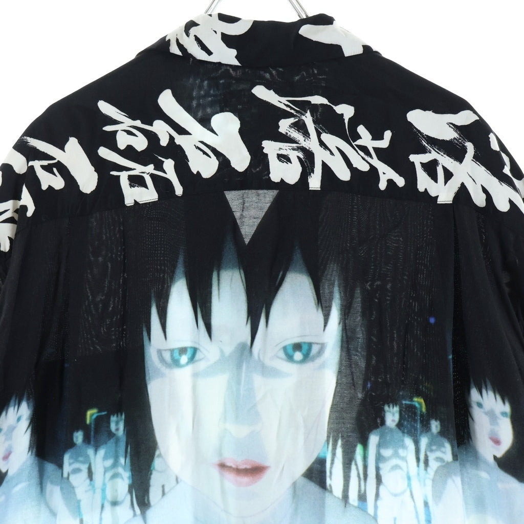 WACKO MARIA(ワコマリア) 24SS ×GHOST IN THE SHELL 攻殻機動隊 INNOCENCE S/S HAWAIIAN SHIRT TYPE-2 ゴーストインザシェル イノセンス 総柄 半袖 ハワイアンシャツ INNOCENCE-WH-HI02 WH-HI02
