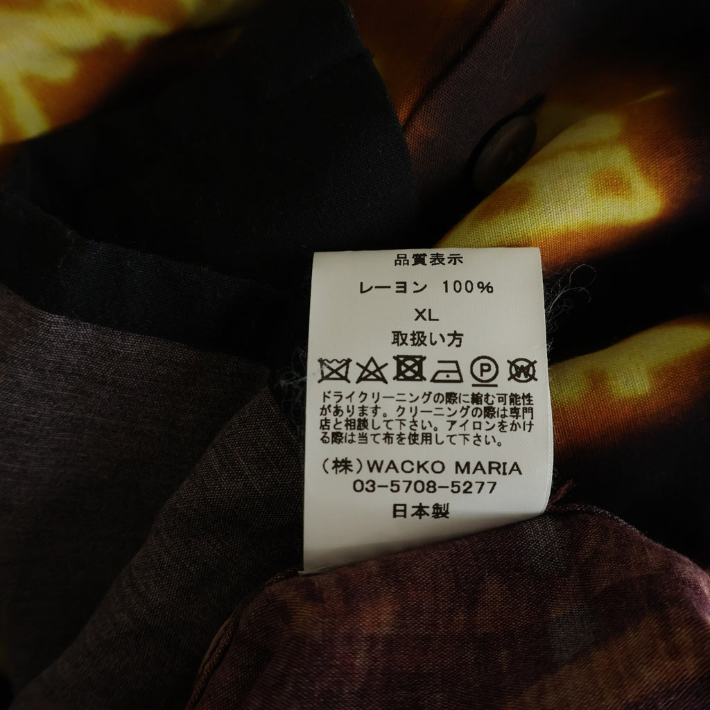 WACKO MARIA(ワコマリア) 24SS ×GHOST IN THE SHELL 攻殻機動隊 INNOCENCE S/S HAWAIIAN SHIRT TYPE-2 ゴーストインザシェル イノセンス 総柄 半袖 ハワイアンシャツ INNOCENCE-WH-HI02 WH-HI02