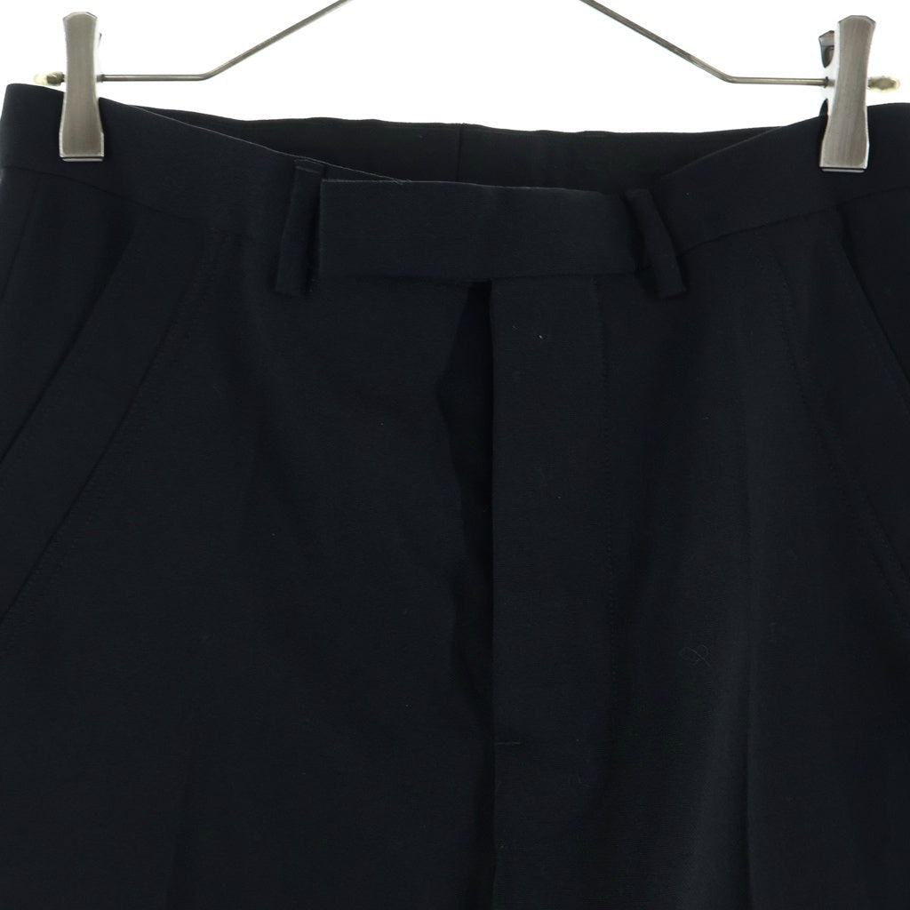 Rick Owens(リックオウエンス) Pressed Crease Tailored Pants ウールテーラードパンツ スラックスパンツ ブラック RU02E1352-WGP