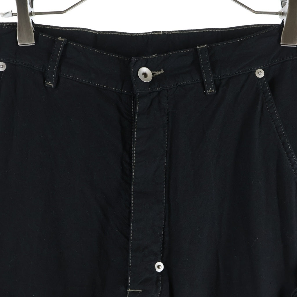 Rick Owens(リックオウエンス) JORIS TROUSER ドッキングフレアデニムパンツ ブラック RR02E1308-BMCCL