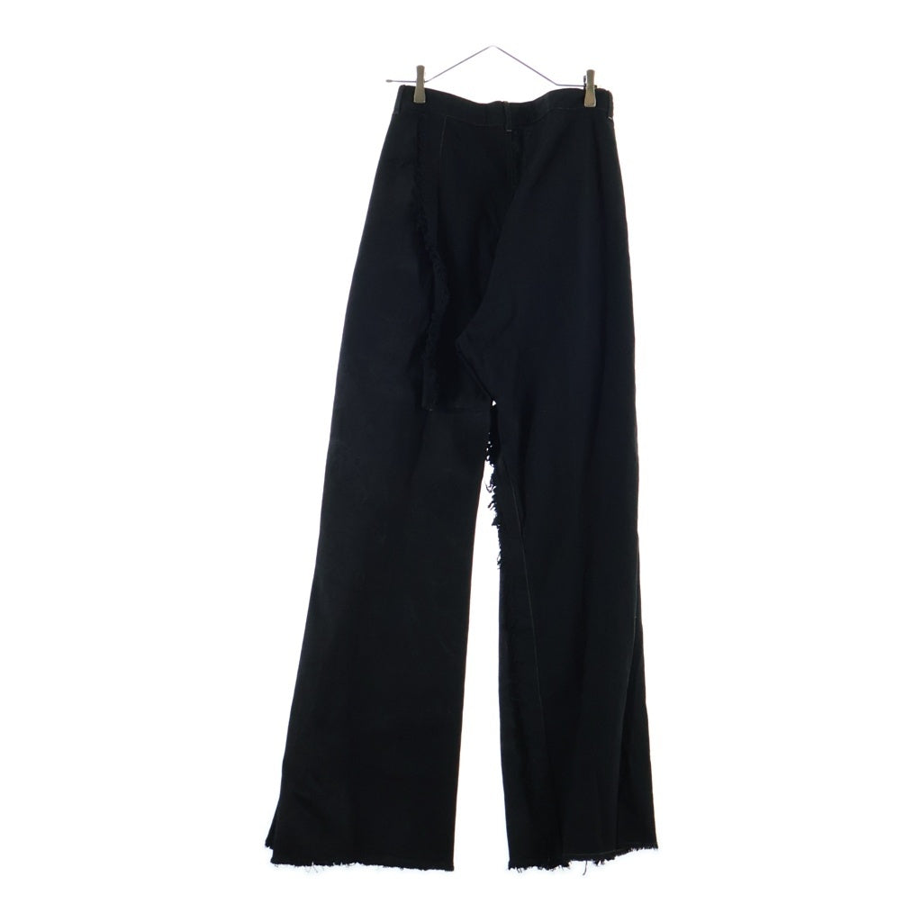 Rick Owens(リックオウエンス) JORIS TROUSER ドッキングフレアデニムパンツ ブラック RR02E1308-BBCL