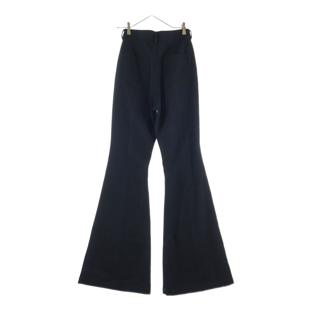 Rick Owens(リックオウエンス) 26AW Wool Bolan Bootcut ウールボランブーツカット フレアパンツ ブラック RR02E1355-WD