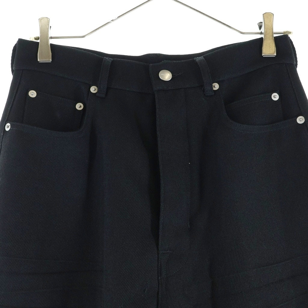 Rick Owens(リックオウエンス) 26AW Wool Bolan Bootcut ウールボランブーツカット フレアパンツ ブラック RR02E1355-WD