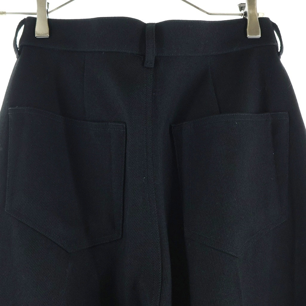 Rick Owens(リックオウエンス) 26AW Wool Bolan Bootcut ウールボランブーツカット フレアパンツ ブラック RR02E1355-WD