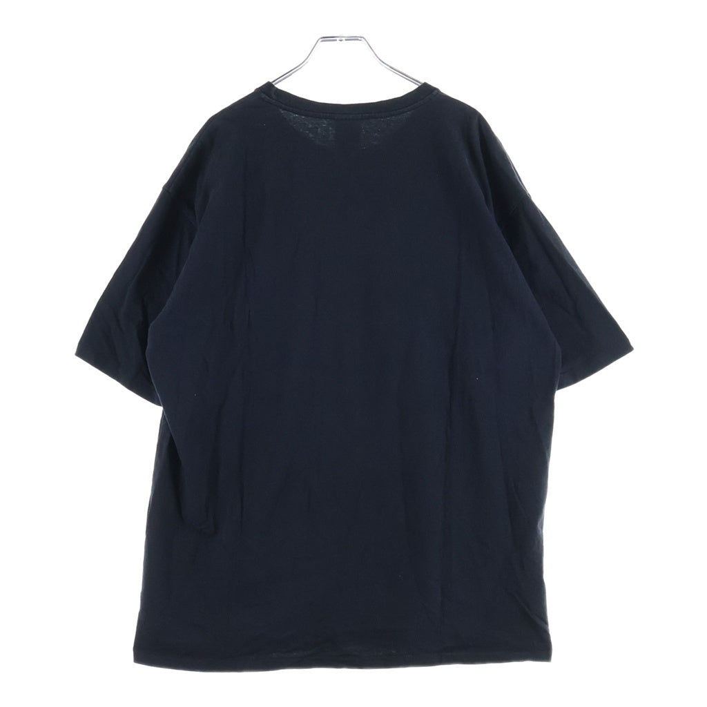 WACKO MARIA(ワコマリア) ×STILL SMOKIN ロゴ刺繍 クルーネック半袖Tシャツ カットソー ブラック