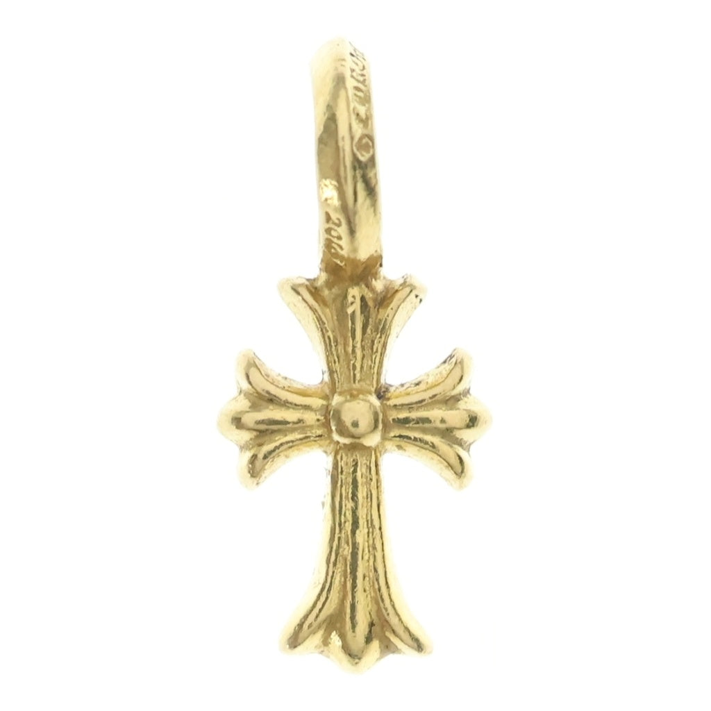 CHROME HEARTS(クロムハーツ) 22K STACK CH CROSS V2 CHクロススタックチャーム ペンダントトップ ゴールド BCA050
