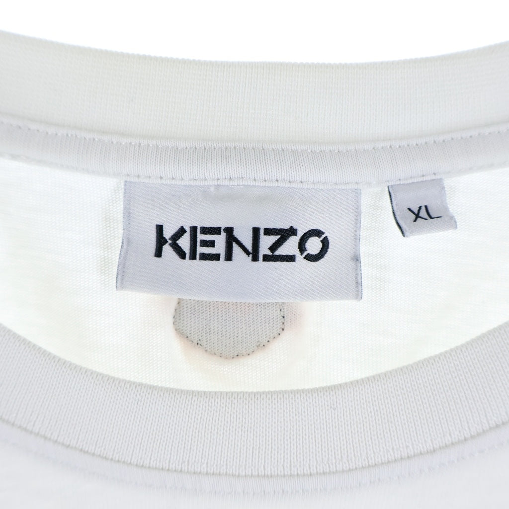 KENZO(ケンゾー) K-Tiger T-shirt タイガープリント 半袖Tシャツ カットソー ホワイト FC55TS2014SA