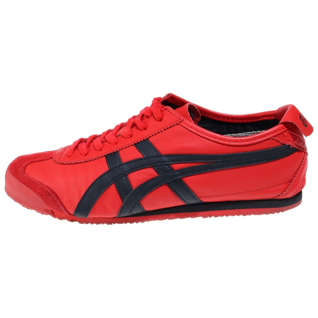 Onitsuka Tiger(オニツカタイガー) MEXICO 66 メキシコ66 レザーローカットスニーカー レッド 1183C102