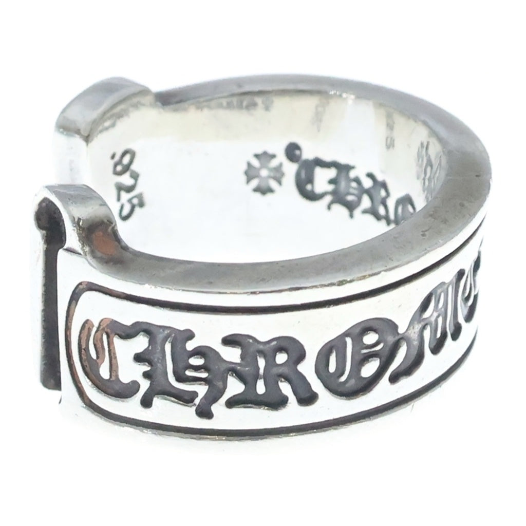 CHROME HEARTS(クロムハーツ) LG SCROLL LABEL ラージスクロールラベル リング シルバーBCA383