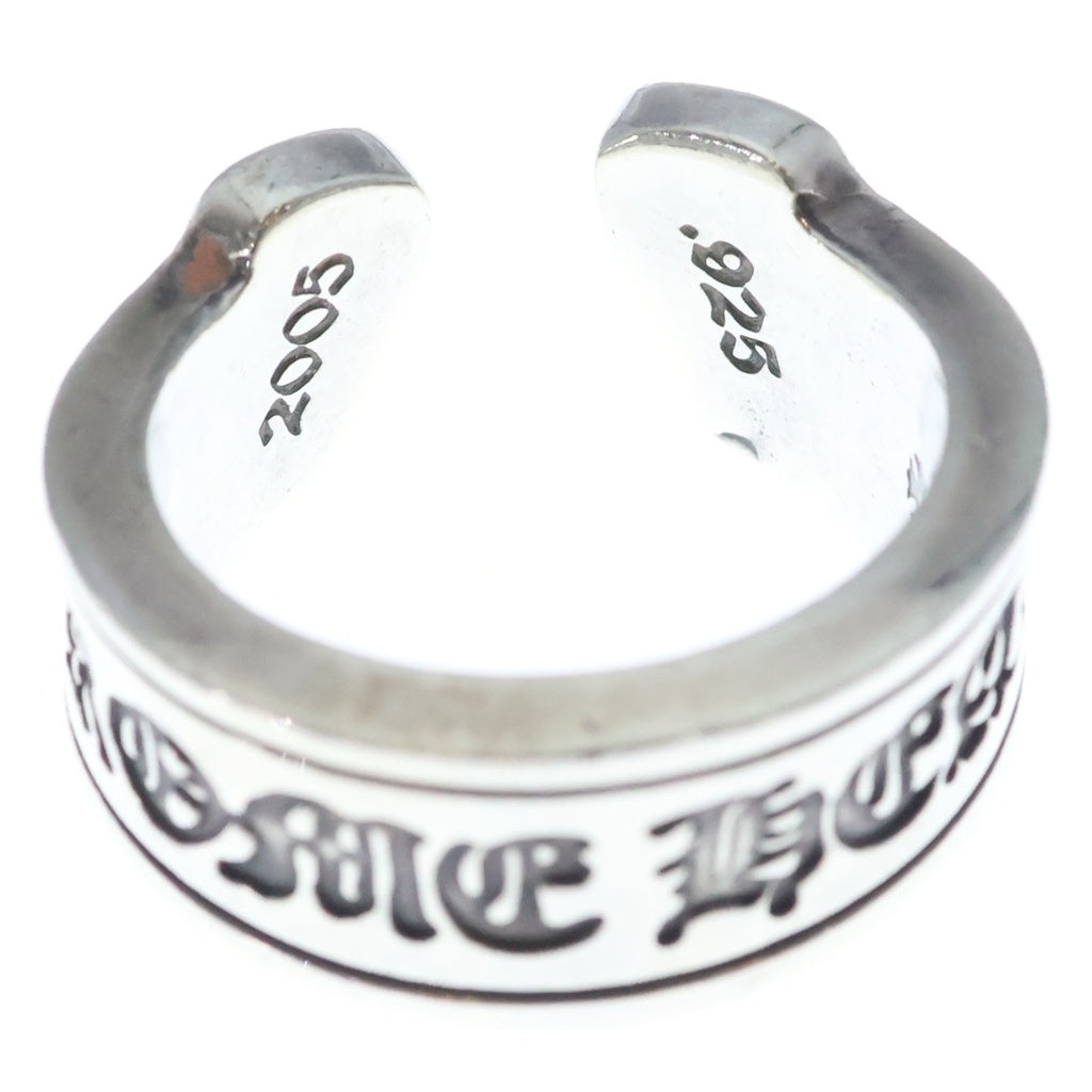 CHROME HEARTS(クロムハーツ) LG SCROLL LABEL ラージスクロールラベル リング シルバーBCA383