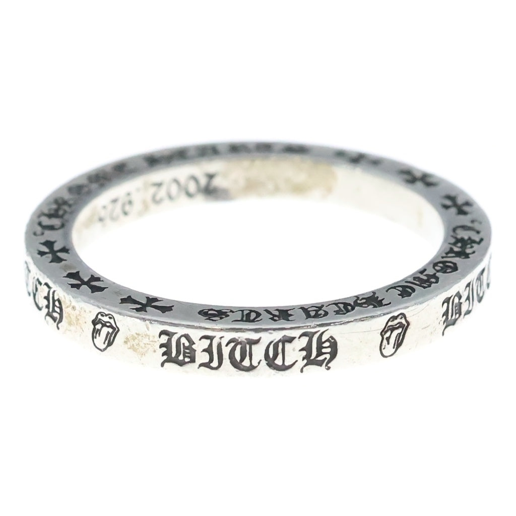 CHROME HEARTS(クロムハーツ) SPACER LIPSTONGUE 3mm スペーサー リップアンドタン リング シルバー