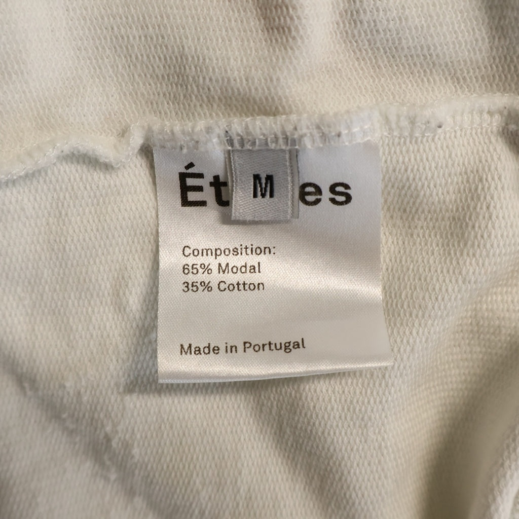 Etudes(エチュード) FIRE PATTERN TEE ファイヤーパターン 長袖Tシャツ ホワイト