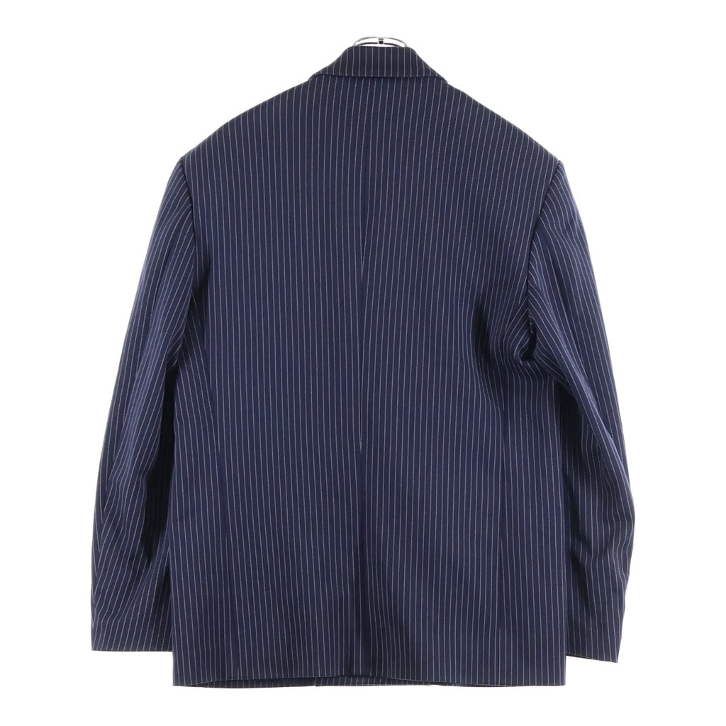 VETEMENTS(ヴェトモン) 20AW Striped Tailored Jacket ストライプ テーラードジャケット ネイビー SS20JA261