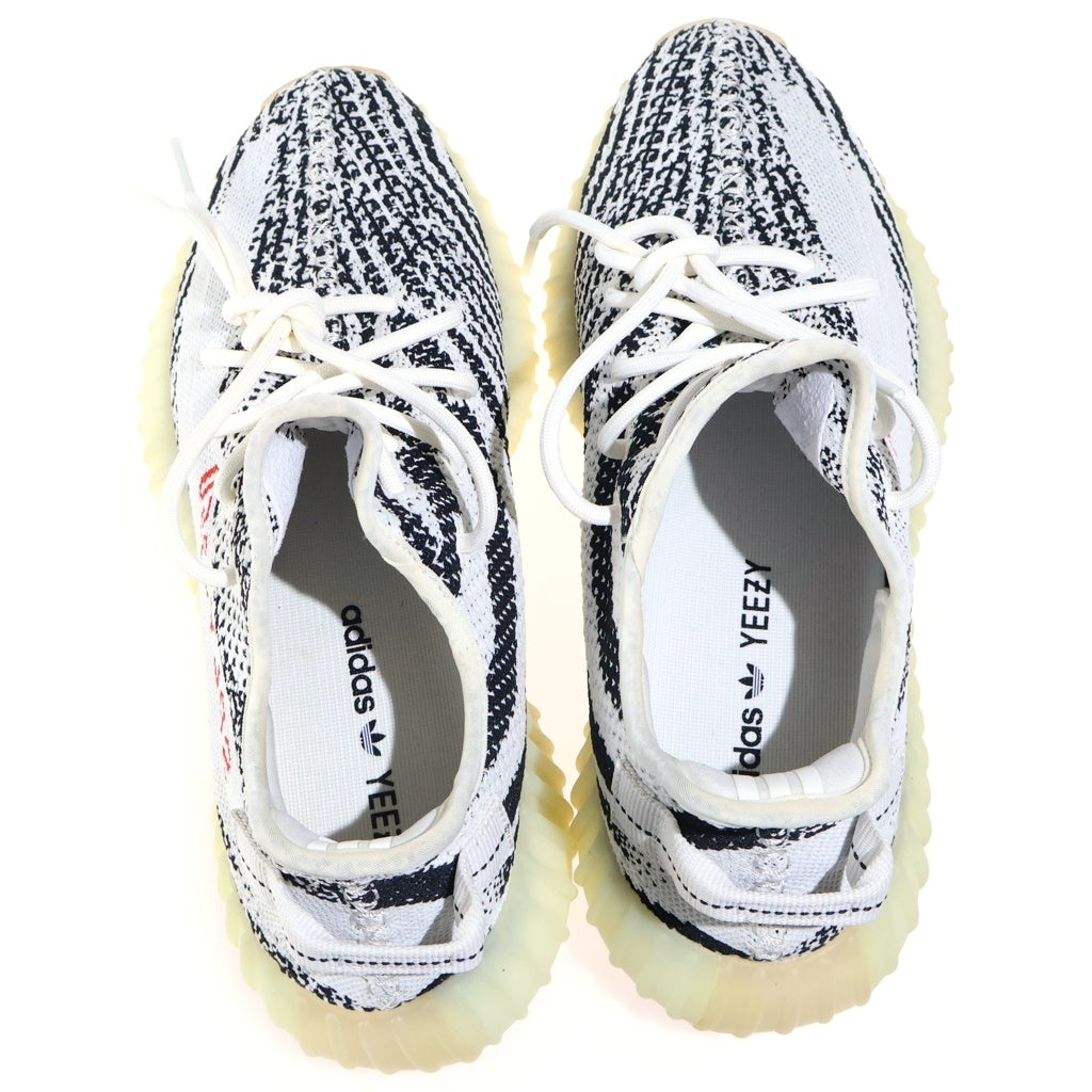 adidas(アディダス) YEEZY BOOST 350 V2 ZEBRA イージーブースト ゼブラ ローカットスニーカー ホワイト/ブラック US9.5/27.5cm CP9654