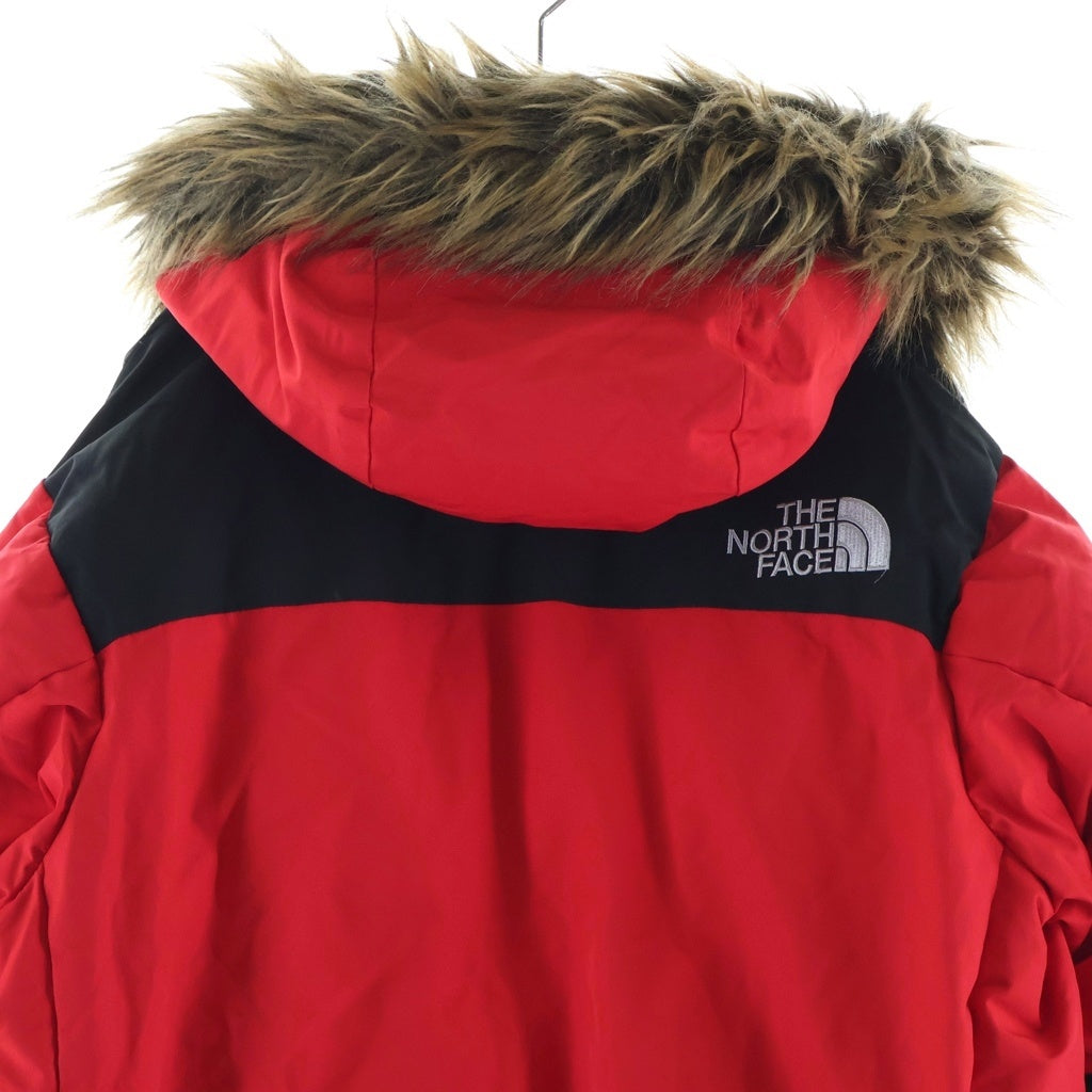 THE NORTH FACE(ザノースフェイス) POLAR JACKET ポーラージャケット ナイロン フーデッドダウンジャケット レッド ND91704R
