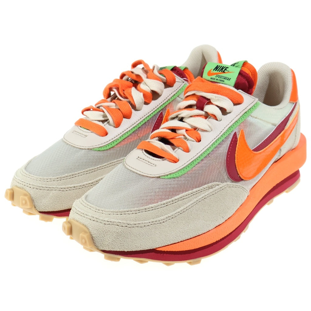 NIKE(ナイキ) ×sacai ×CLOT LD WAFFLE ORANGE BLAZE クロット サカイ ワッフル オレンジブレイズ ローカットスニーカー US10/28cm DH1347-100